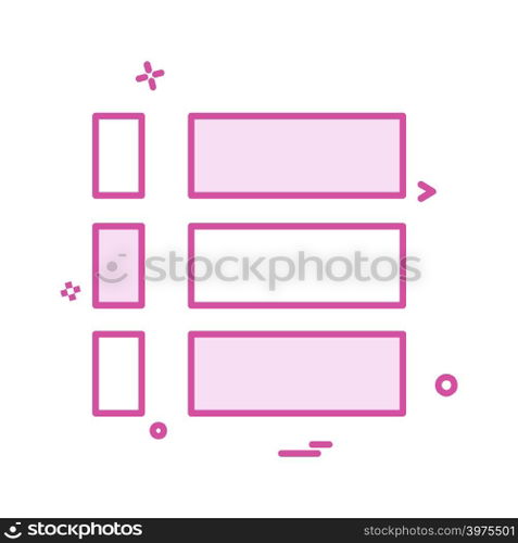 User Interface icon design vector