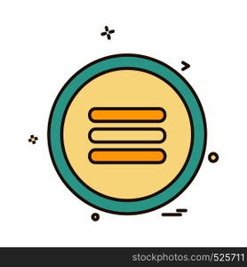 User Interface icon design vector
