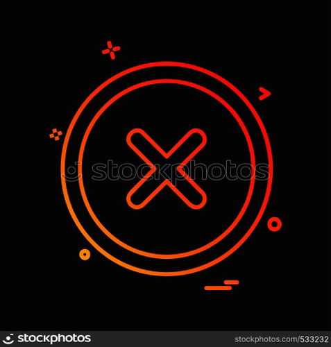 User Interface icon design vector