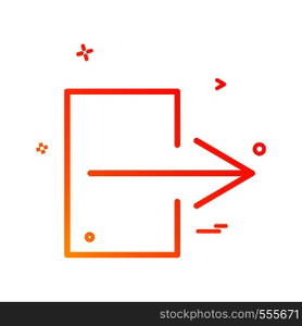 User Interface icon design vector