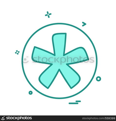 User Interface icon design vector