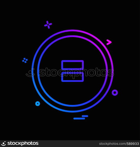 User Interface icon design vector