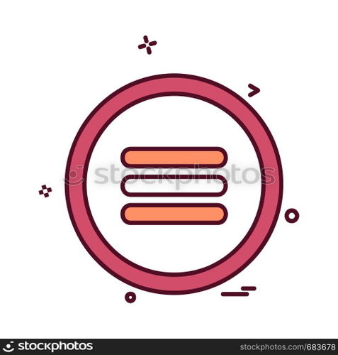 User Interface icon design vector