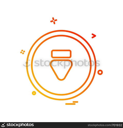 User Interface icon design vector