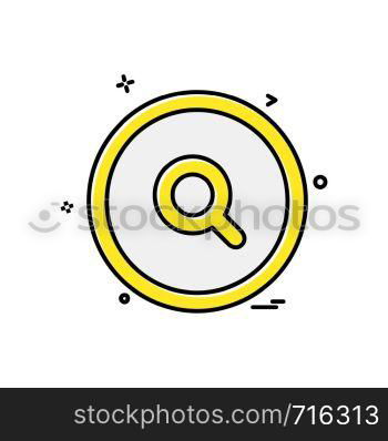 User Interface icon design vector