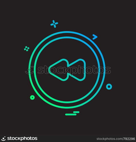 User Interface icon design vector