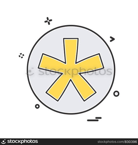 User Interface icon design vector