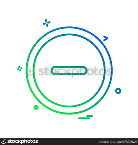 User Interface icon design vector