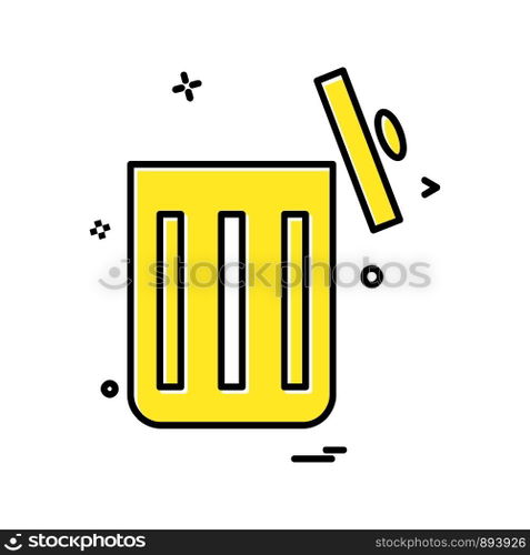 User Interface icon design vector
