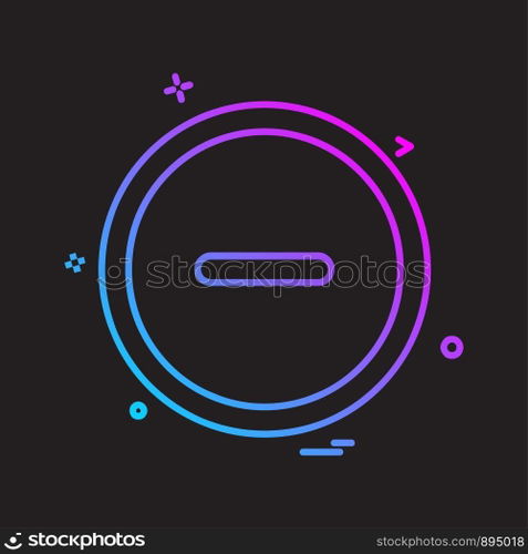 User Interface icon design vector