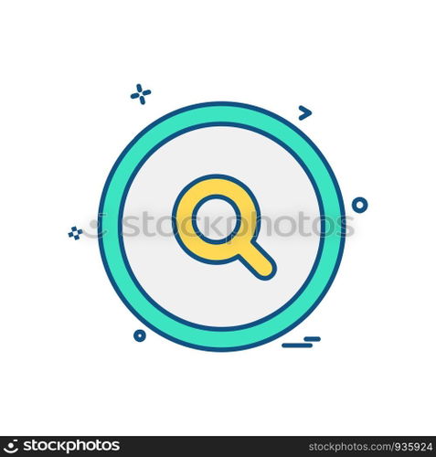 User Interface icon design vector