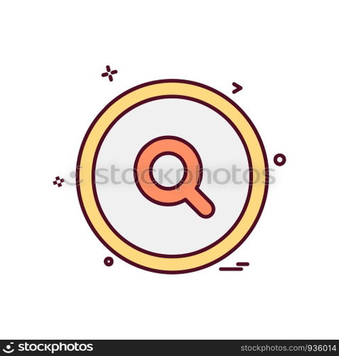 User Interface icon design vector
