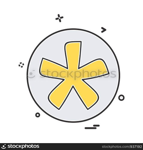 User Interface icon design vector