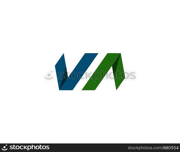V A Letter Logo Business Template Vector icon