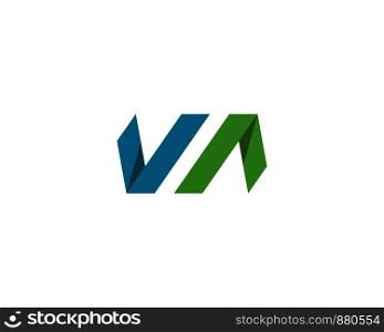 V A Letter Logo Business Template Vector icon