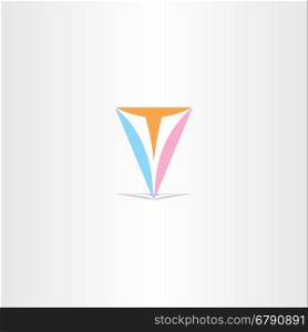 v icon letter vector symbol logo design