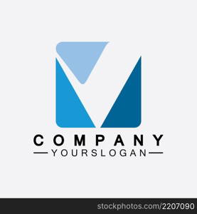 V Letter Logo and symbol vector template