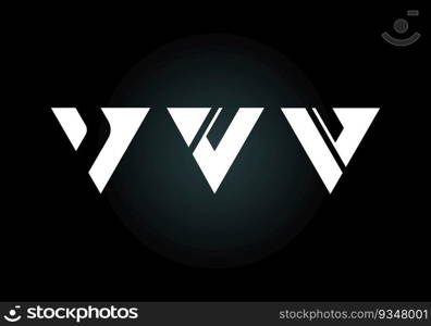 V letter logo design, Creative Modern Letters Vector Icon Logo Illustration