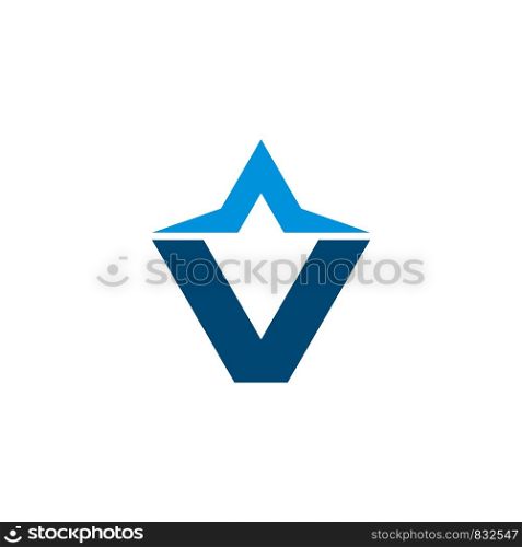 V letter logo template Illustration Design. Vector EPS 10.