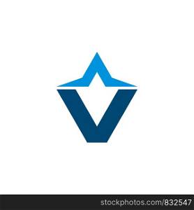 V letter logo template Illustration Design. Vector EPS 10.