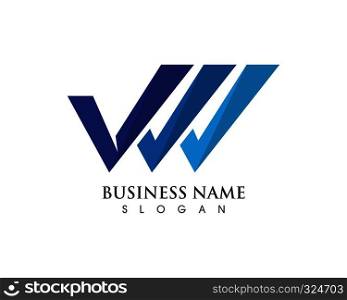 V logo and symbol vector