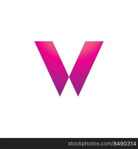 V Logo Design and template. Creative V icon initials based Letters in vector.
