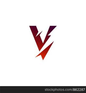 V Logo Images Stock Vectors