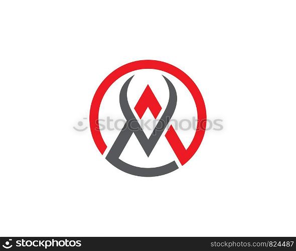VA Letter Logo Business Template Vector
