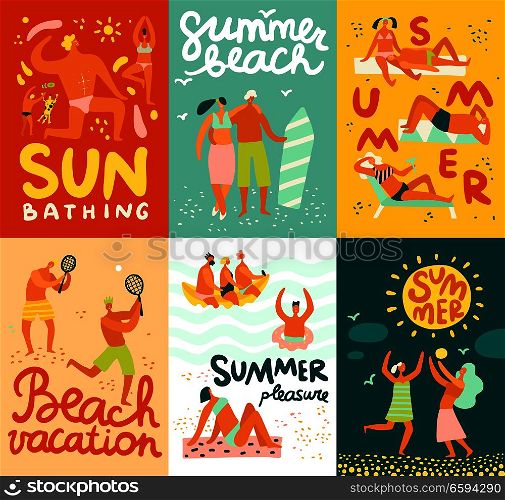 Vacation Flat Cards