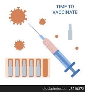Vaccine vials. Vials and syringe with medicines vector drawing. Hand-drawn medicine&oules for injection. Fight against viruses.. Vaccine vials. Vials and syringe with medicines vector drawing. Hand-drawn medicine&oules for injection. Fight against viruses. Vaccination, immunization, treatment