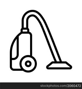 vacuum cleaner icon line style