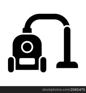 vacuum cleaner icon vector glyph style