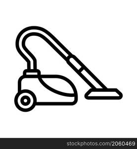 vacuum cleaner icon vector line style