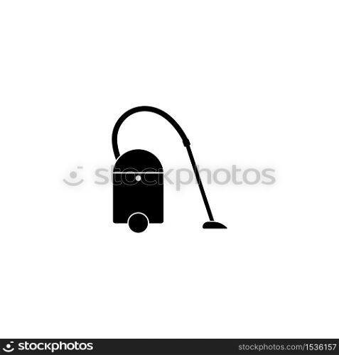 Vacuum cleaner vector icon template