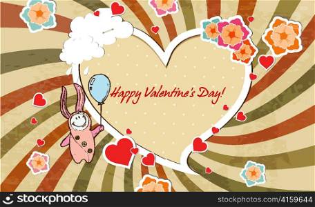 valentine&acute;s day vector background