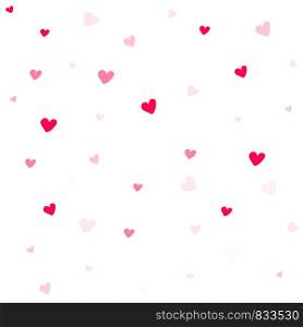 valentine background abstract. hearts wallpaper. heart on white background. valentine day background