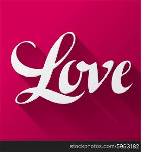 Valentine day background with word love on pink background. Design greeting cards and banners. Concept for wedding invitation. Valentine day background with word love on pink background. Design greeting cards and banners. Concept for wedding invitation.