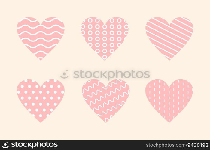 Valentine heart, love symbol. Valentines day heart, love symbol. Vector illustration