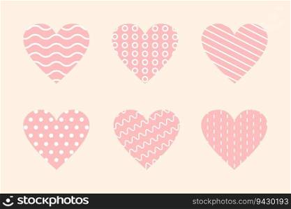 Valentine heart, love symbol. Valentines day heart, love symbol. Vector illustration