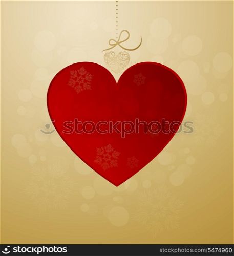 Valentine&rsquo;s Background With Design Hearts