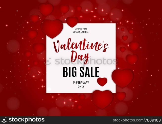 Valentine&rsquo;s Day Love and Feelings Sale Background Design. Vector illustration EPS10. Valentine&rsquo;s Day Love and Feelings Sale Background Design. Vector illustration