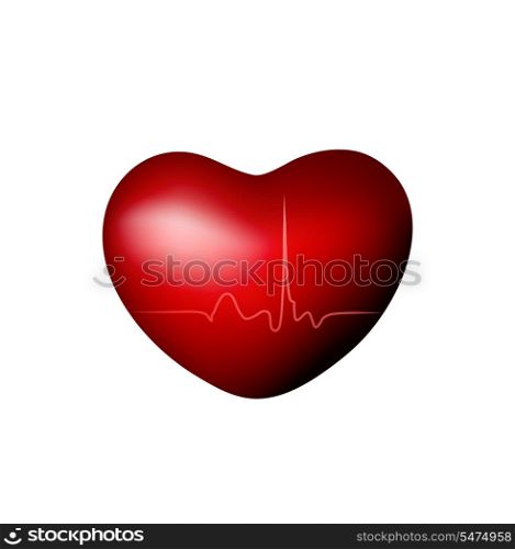 Valentine&rsquo;s Hearts Isolated On A White Background