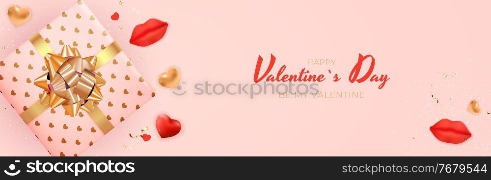Valentine s Day Background Design. Template for advertising, web, social media and fashion ads. Poster, flyer, greeting card, header for website Vector Illustration. Valentine s Day Background Design. Template for advertising, web, social media and fashion ads. Poster, flyer, greeting card, header for website Vector Illustration EPS10