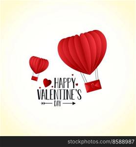 Valentine’s Day Heart balloon 2019 background