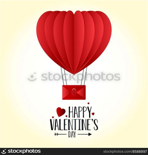 Valentine’s Day Heart balloon 2019 background