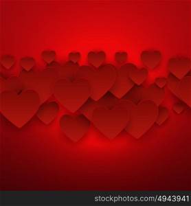 Valentine s Day Heart Symbol. Love and Feelings Background Desig. Valentine s Day Heart Symbol. Love and Feelings Background Design. Vector illustration EPS10