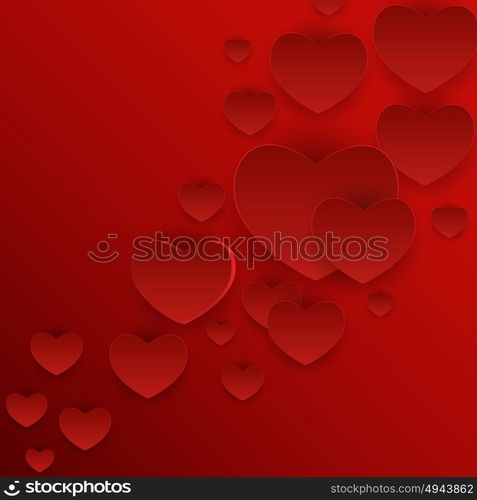 Valentine s Day Heart Symbol. Love and Feelings Background Design. Vector illustration EPS10. Valentine s Day Heart Symbol. Love and Feelings Background Desig