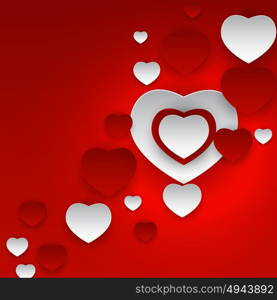 Valentine s Day Heart Symbol. Love and Feelings Background Design. Vector illustration EPS10. Valentine s Day Heart Symbol. Love and Feelings Background Desig