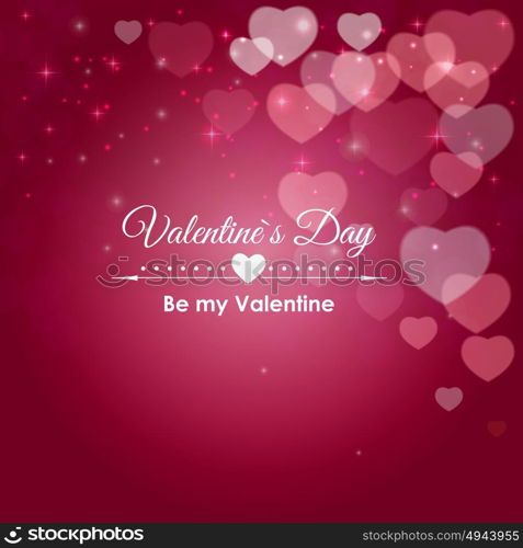 Valentine s Day Heart Symbol. Love and Feelings Background Design. Vector illustration EPS10. Valentine s Day Heart Symbol. Love and Feelings Background Desig