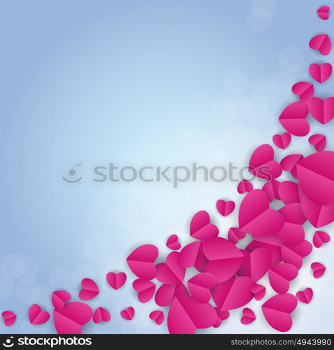 Valentine s Day Heart Symbol. Love and Feelings Background Design. Vector illustration EPS10. Valentine s Day Heart Symbol. Love and Feelings Background Desig